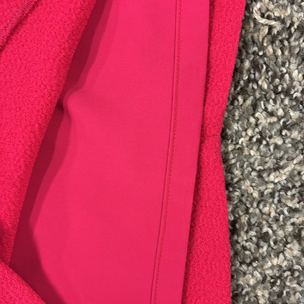 Gorgeous red black halo dress size 6 ruffled one shoulder - Picture 5 of 5